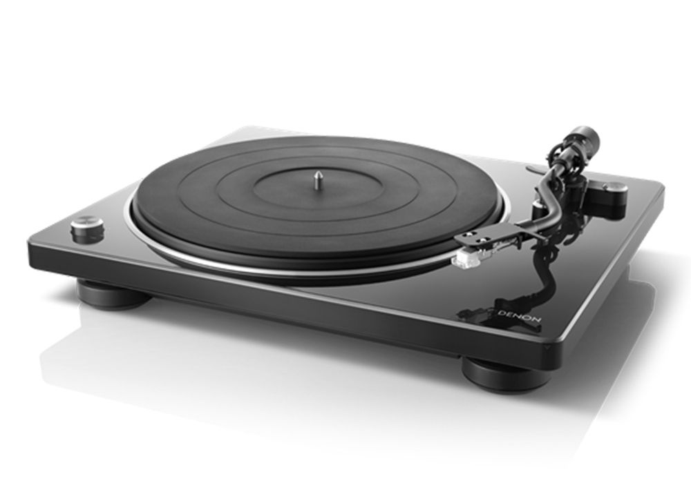 [해외] 데논 DENON  레코드 플레이어 블랙 벨트 드라이브 턴테이블 DP-400
