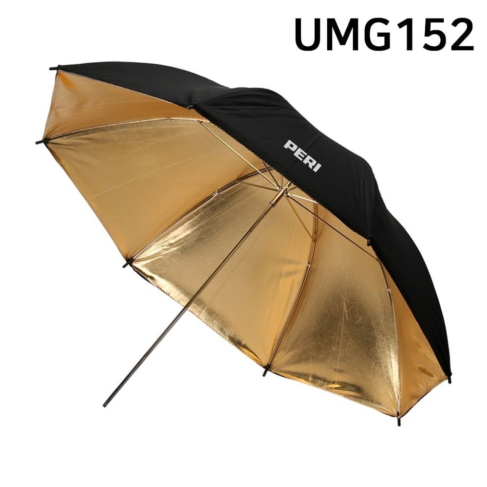 사진조명 촬영장비 엄브렐러 지름 152cm UMG152 골드