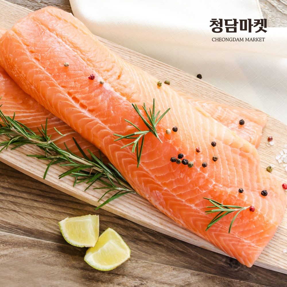 [온누리7%혜택]슈페리어 노르웨이 생연어 몸뱃살필렛 1kg