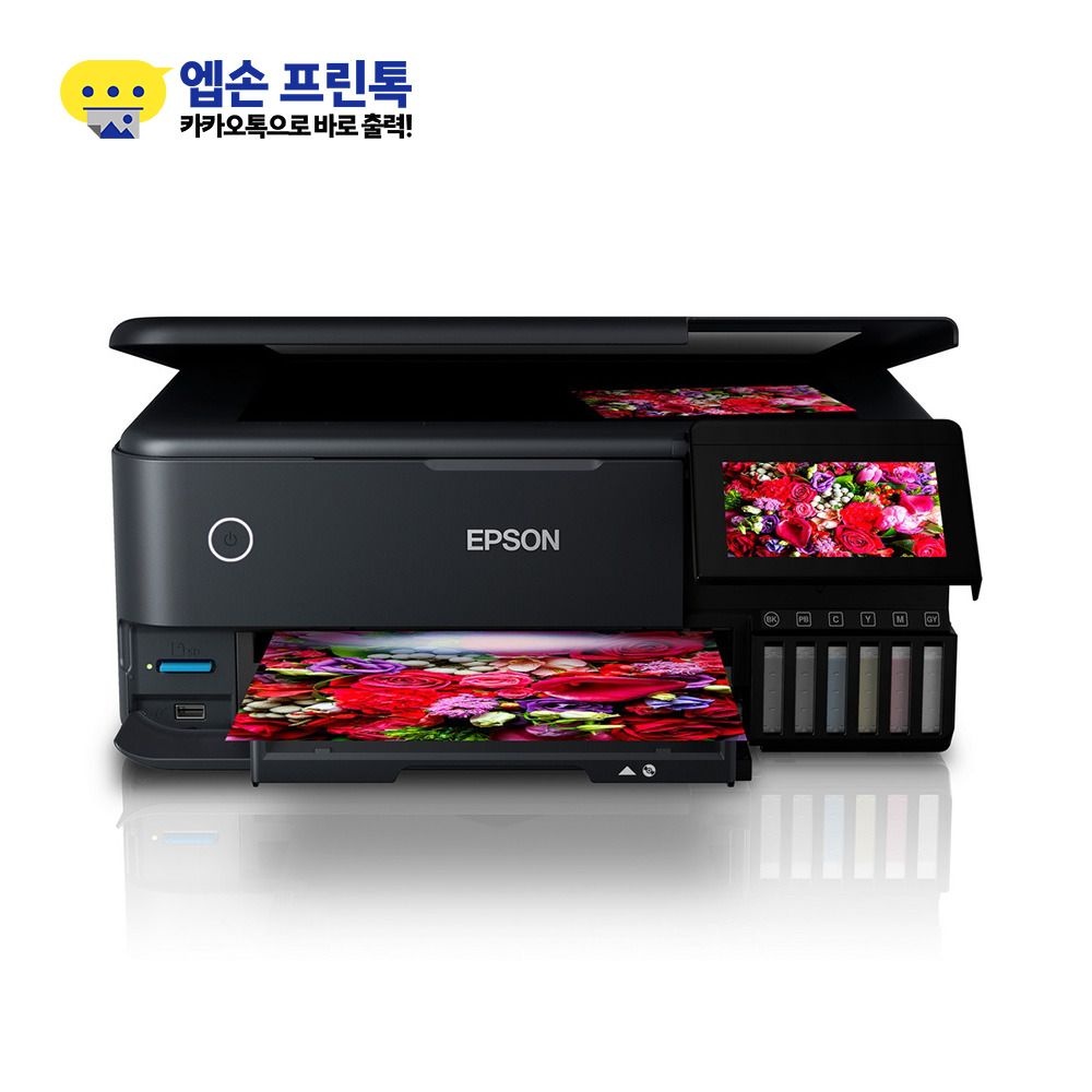 엡손 완성형 무한잉크젯 복합기 L8160 / 인쇄+복사+스캔