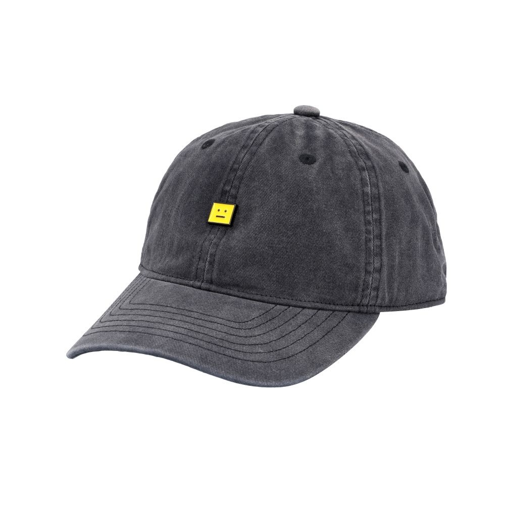 아크네 스튜디오 [아크네스튜디오 ACNE STUDIOS] C40464 WASHED BLACK 공용 볼캡