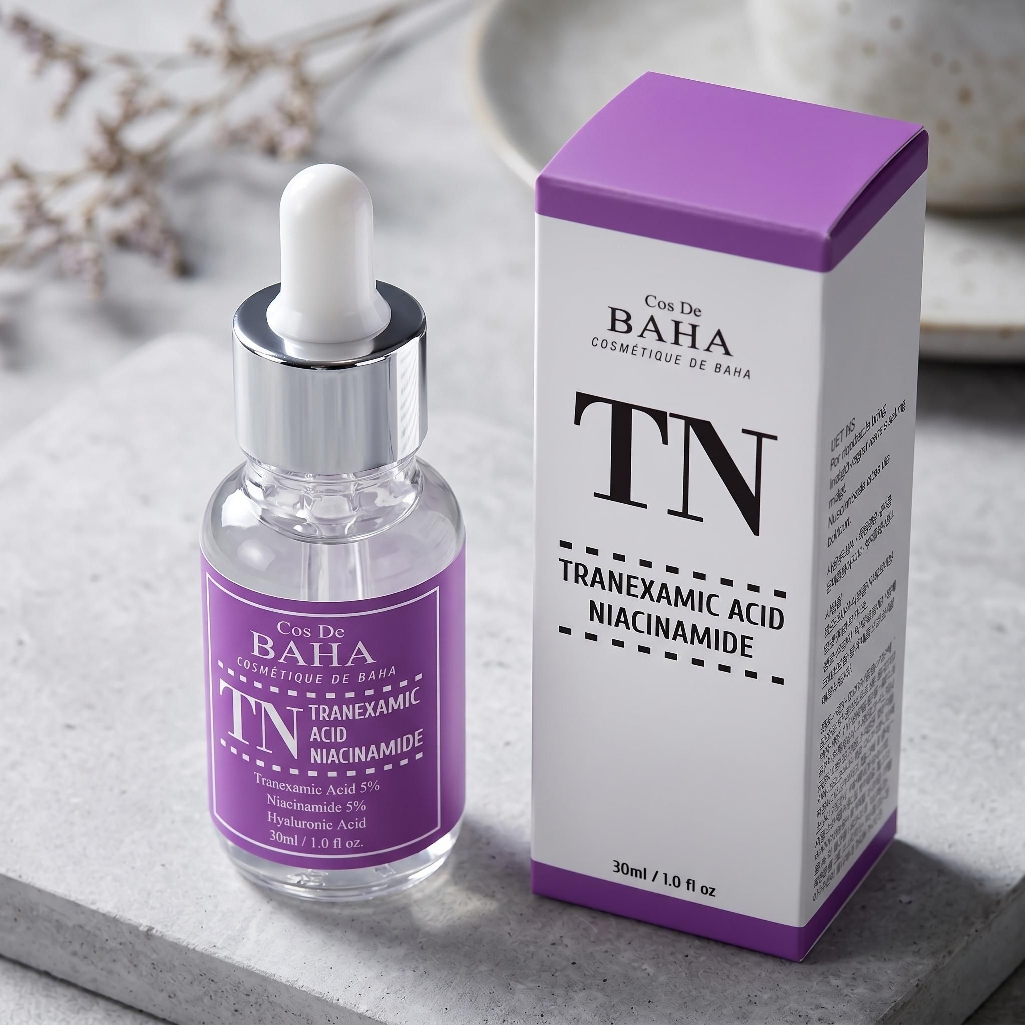 코스드바하 TN 트라넥사믹애씨드 5% 나이아신아마이드 트라넥삼산 5% 미백 세럼 30ml