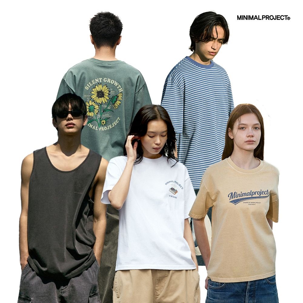 [롯데온] 미니멀프로젝트 턴 테이블 빈티지 오버핏 반팔티 (15,650원/무배)