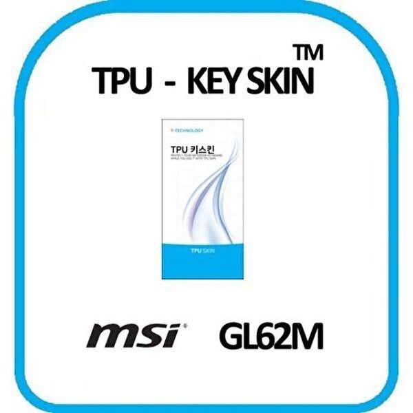 고품질 MSI GL62M 노트북 키스킨 TPU(고급형) 키스킨 키커버 키보드스킨 키덮개 TPU키스킨 W0D1CD9