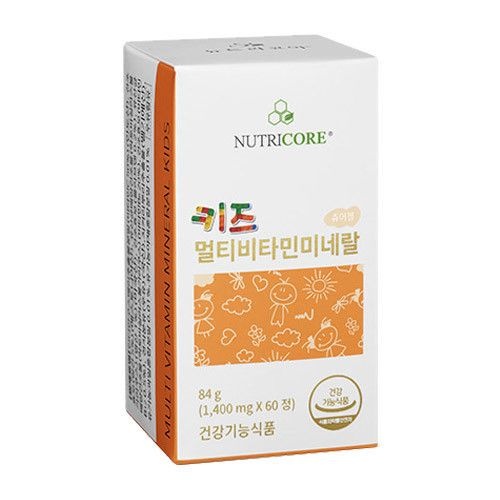 뉴트리코어 키즈 멀티비타민 아이 유아 키즈 WCS 맛있는 분유맛 (1개월)