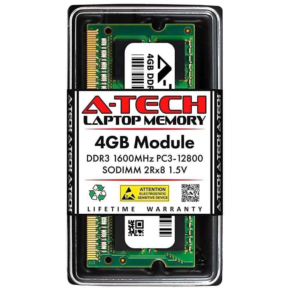 [해외] A-Tech 삼성 M471B5273DH0-CK0용 4GB RAM 교체품 | DDR3 1600MHz PC3-12800 2Rx8 1.5V SODIMM 204핀 메모리 모듈