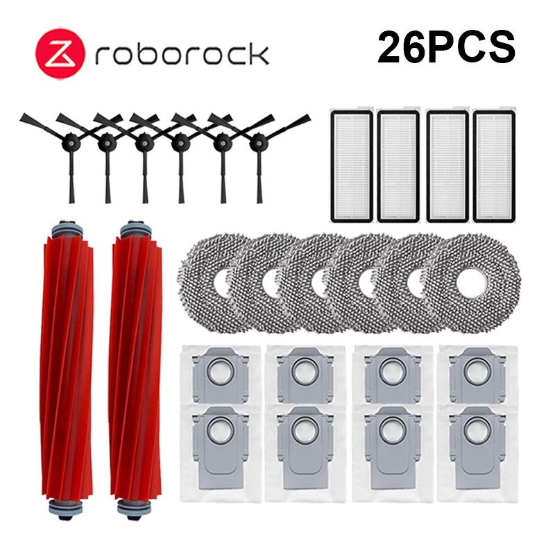 로봇청소기 Roborock Q Revo MaxV/Q S/Q Pro 로봇 진공 청소기 액세서리 먼지 봉투