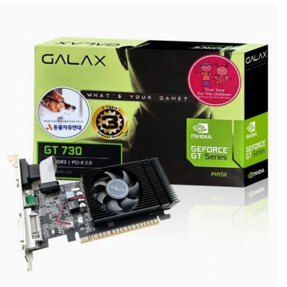 GALAX 갤럭시 GALAX 지포스 GT730 D3 4GB LP