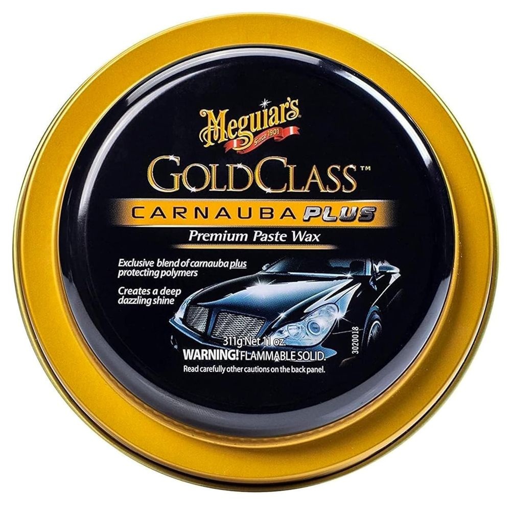 Meguiars Gold Class Carnauba Plus 고광택 카나우바 프리미엄 페이스트 왁스 311g