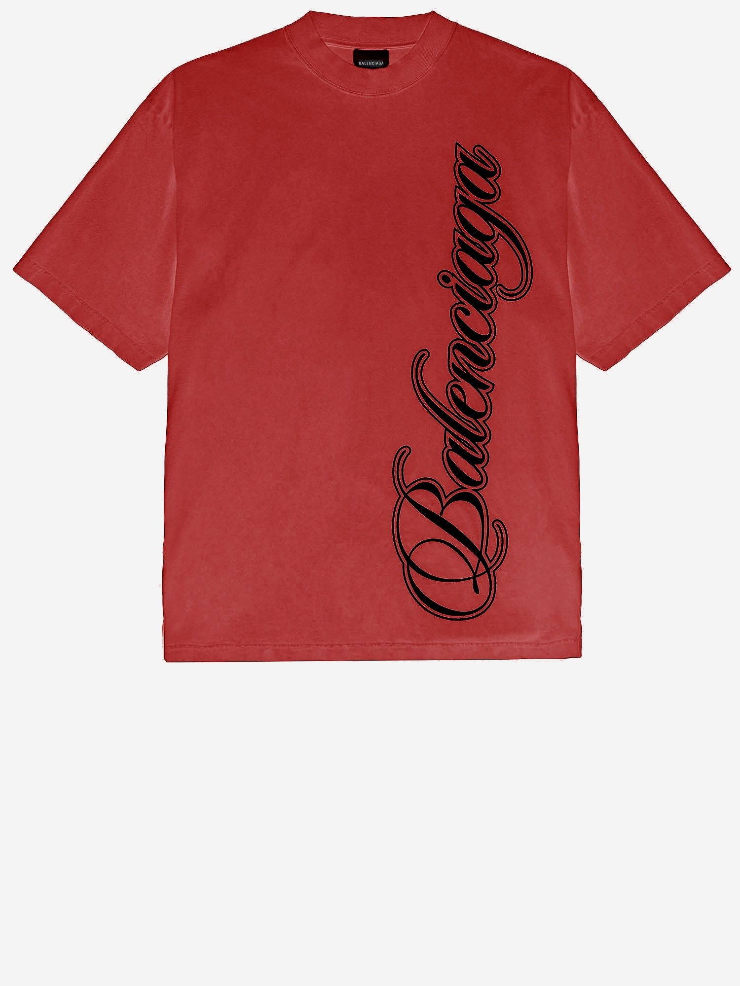 발렌시아가 26SS Balenciaga T-셔츠 with 로고 764235TTVM76167