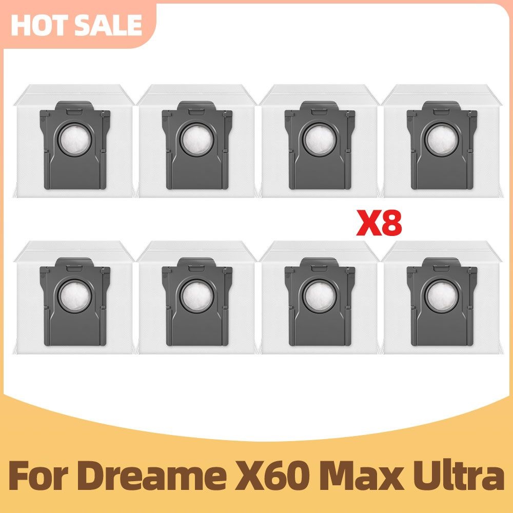 로봇청소기 드리미 Dreame X60 Max Ultra 호환 액세서리 사이드 브러시 먼지봉투 물걸레