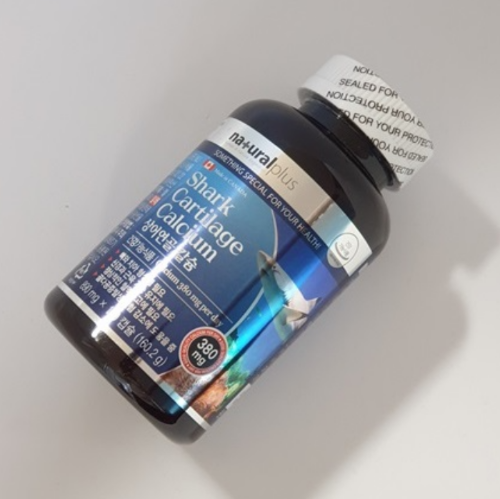 내츄럴플러스 상어연골 칼슘 890mg x 180캡슐