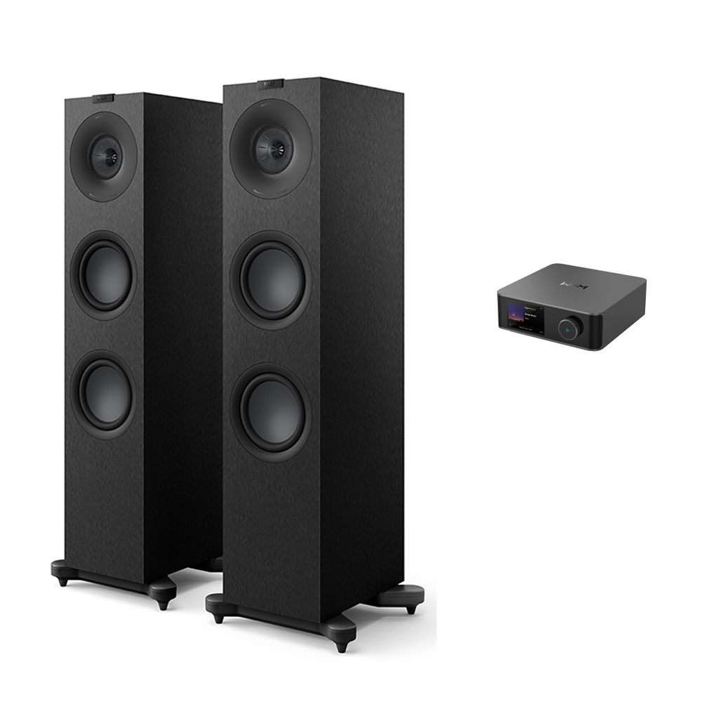 WiiM 윔 WiiM(윔) Amp Ultra + KEF Q7 Meta 올인원 스트리밍 하이파이 오디오