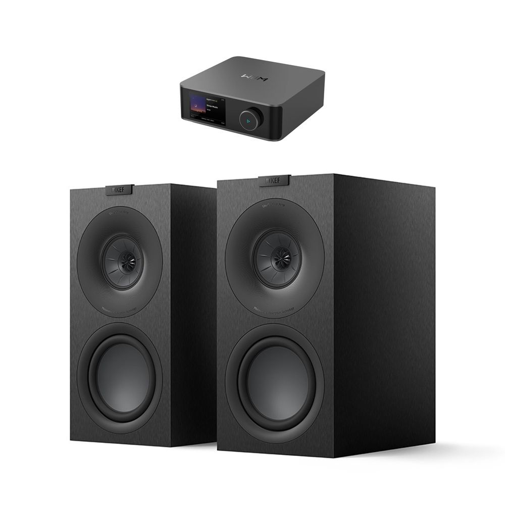 WiiM 윔 WiiM(윔) Amp Ultra + KEF Q Concerto Meta 올인원 스트리밍 하이파이 오디오