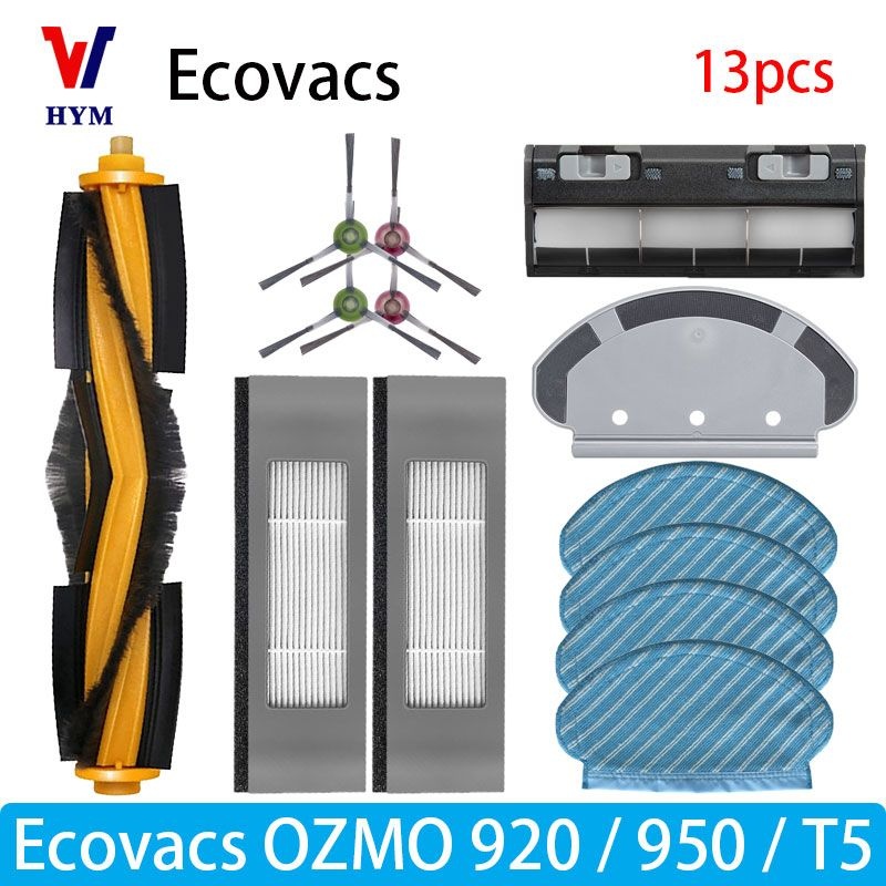 로봇청소기 Ecovacs Debot OZMO T5 / 920 950 액세서리 메인 사이드 브러시 물 탱크