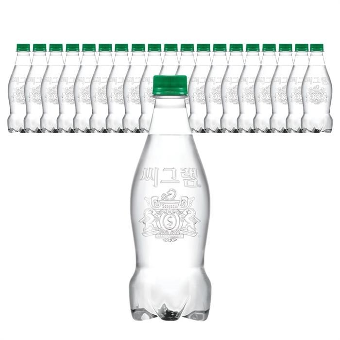 콜라음료 씨그램 라벨프리 플레인 450ml 20개
