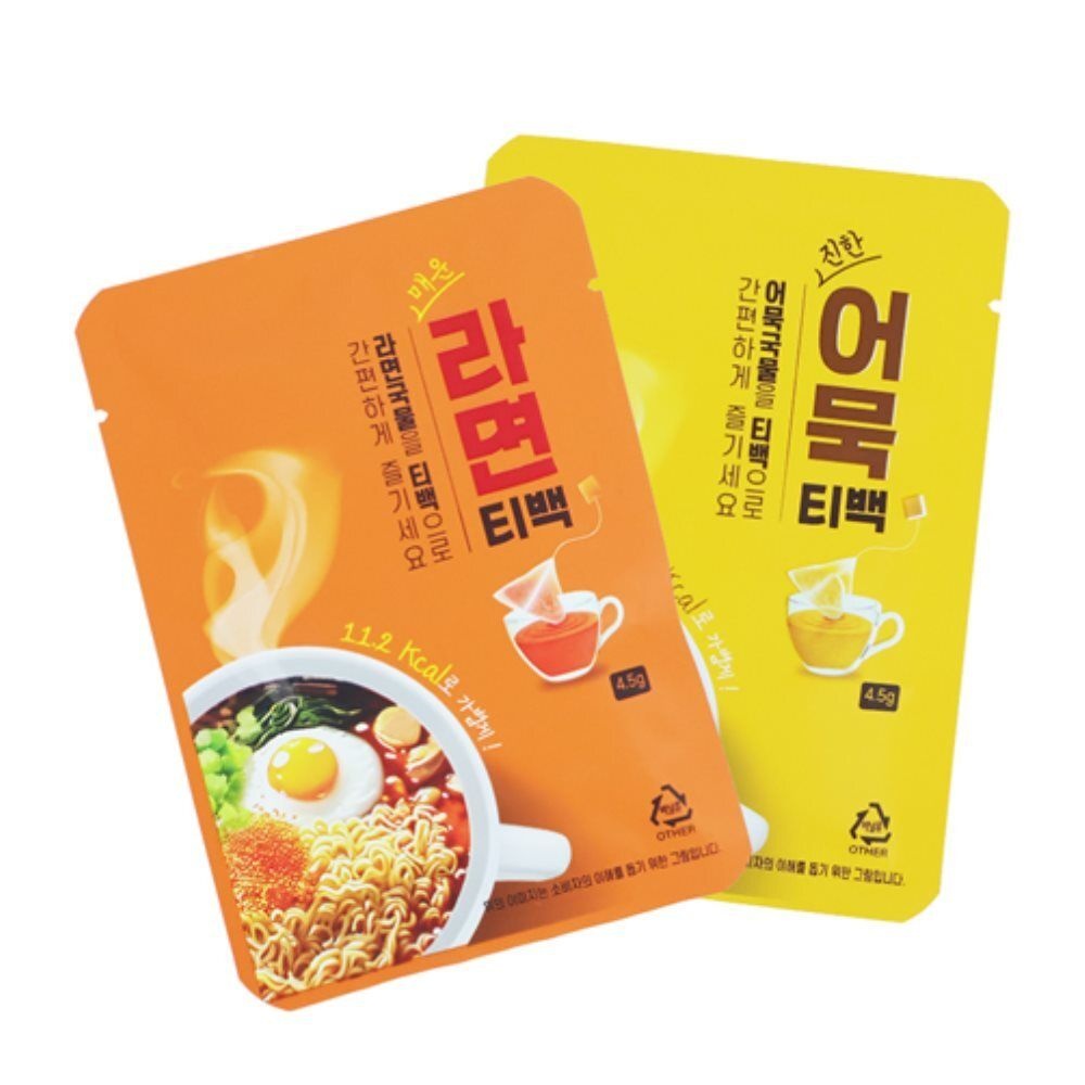 라면 국물 티백 스프 차 베이스 어묵 육수 12개입 세트