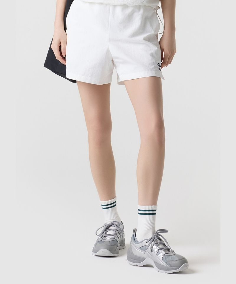 UMBRO [매장정품] 엄브로 UMBRO 클래식 3부 반바지 화이트 UR123CHP32 UR123CHP32_SCW0