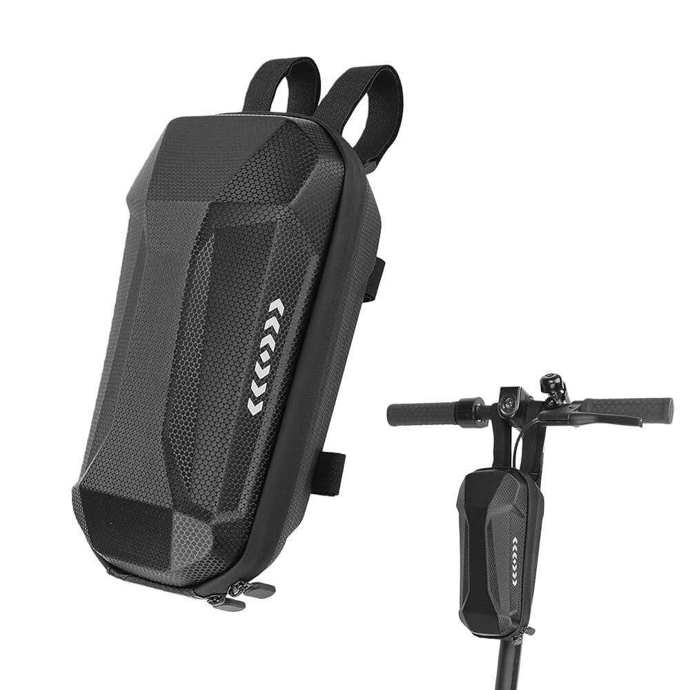 Flintronic [해외] Flintronic Scooter Bag, 2L Handlebar Bag for Electric Scooter, Waterproof, Front Pocket Xiaomi MI Mijia M365 Pro Segway Ninebot E ES1/2/3/4, Stil-B 19