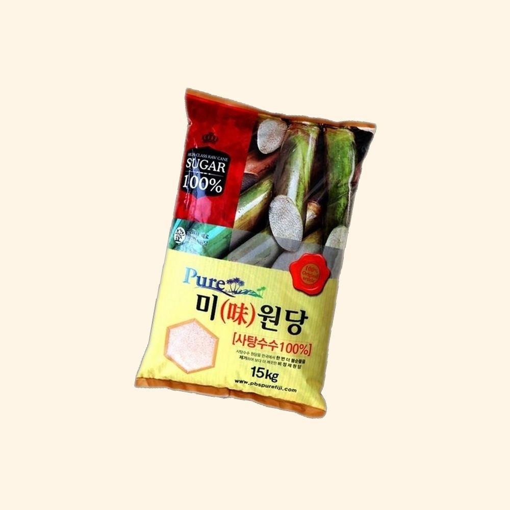 수담스토어 비정제 슈가케인 사탕수수원당 PBS 갈색 고급설탕 15kg