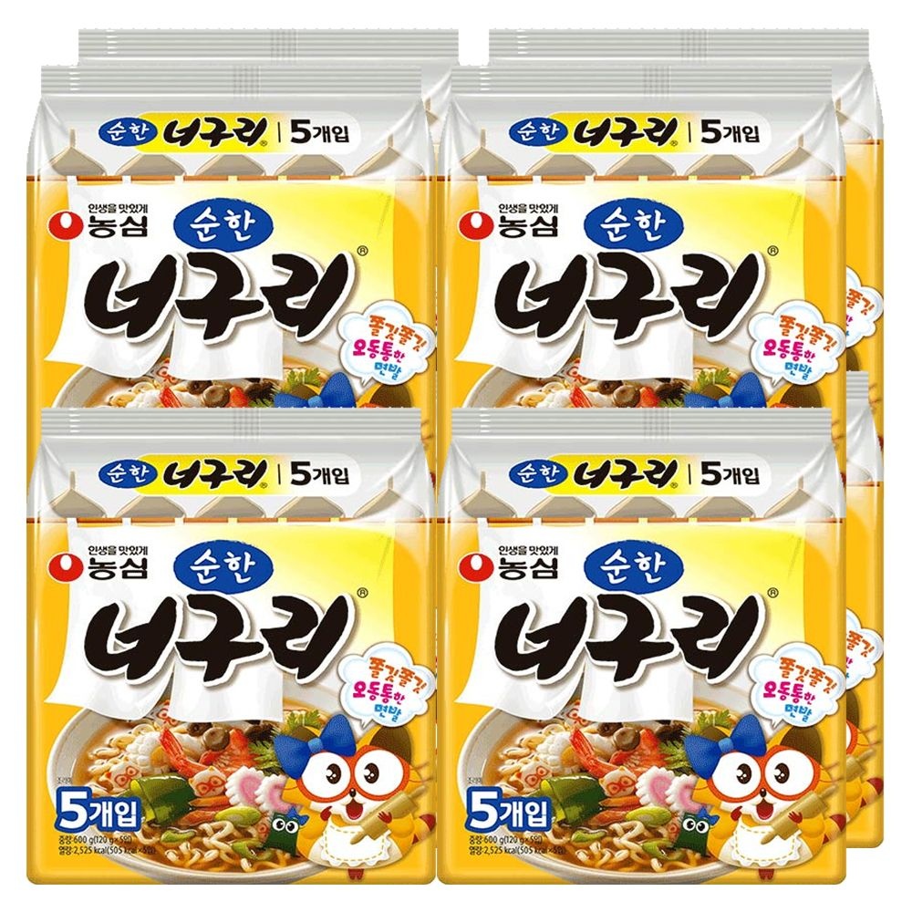 [오늘출발] 농심 순한 너구리 120g X 40봉
