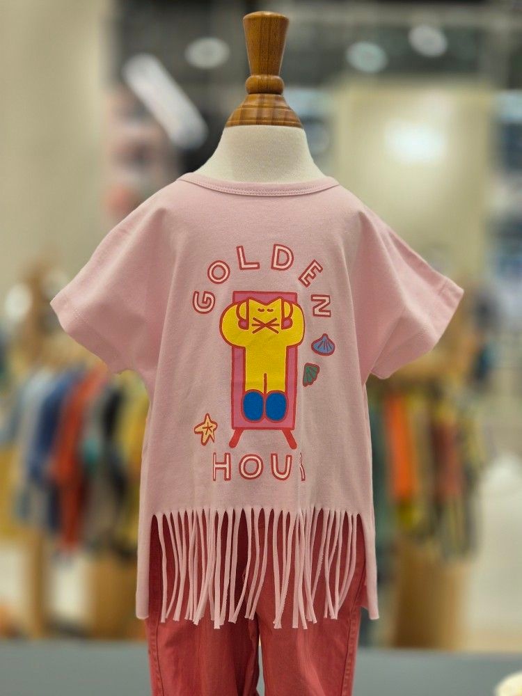 [롯데백화점] 리틀그라운드 [리틀그라운드]테슬반소매티셔츠(75311-332-09)