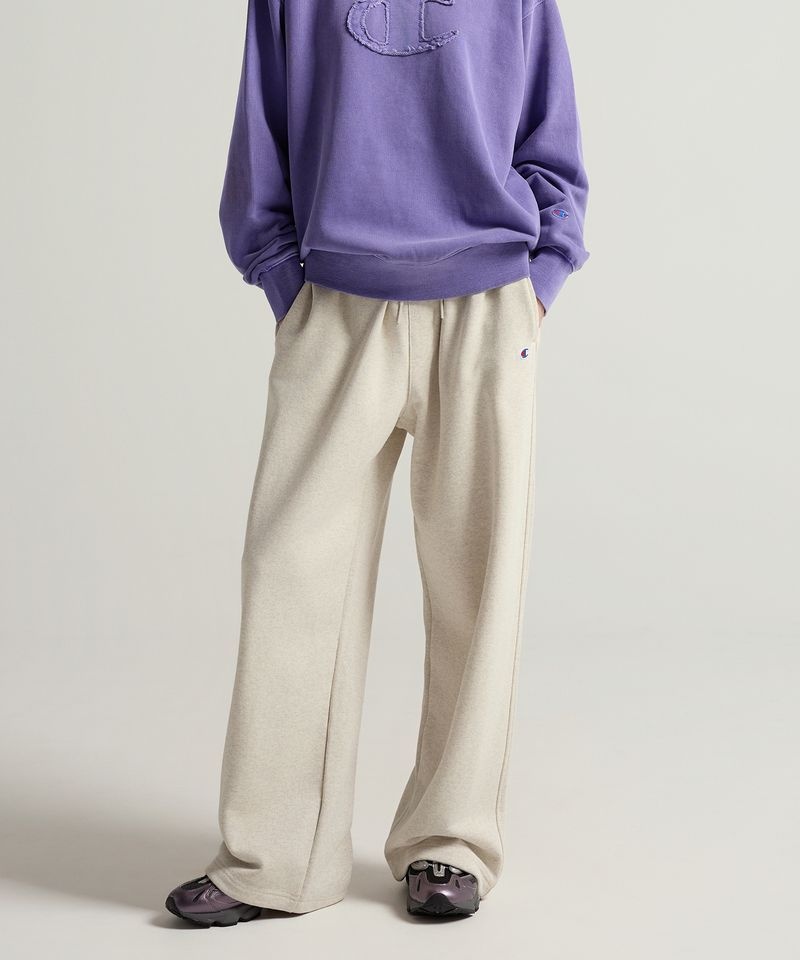 CHAMPION C로고 릴렉스핏 스웨트 팬츠 Oatmeal 199096