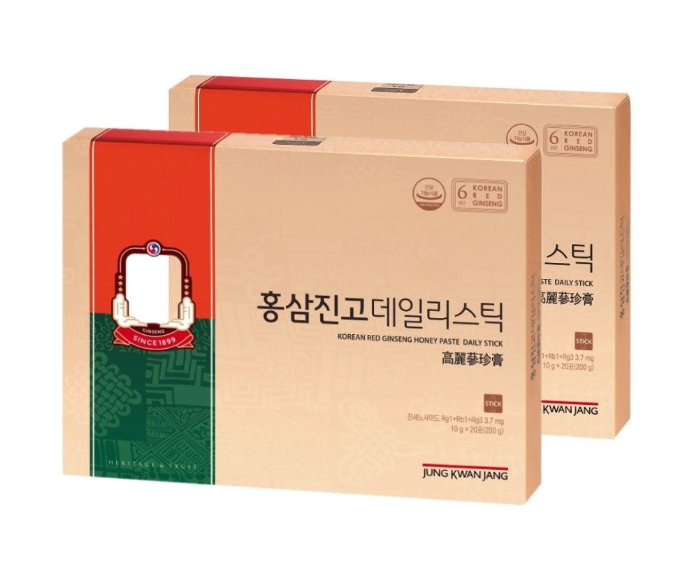 정관장 [본사] 홍삼진고데일리스틱(10g*20포)*2개 + 쇼핑백 증정