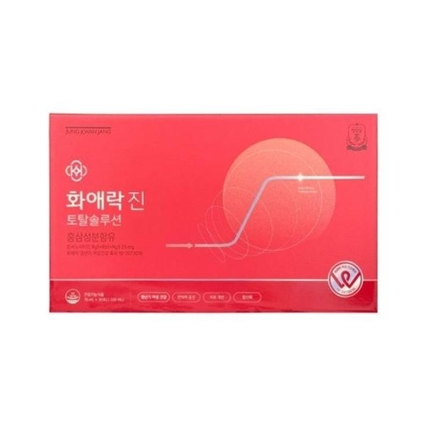 정관장 화애락진 토탈솔루션 70ml x 30포 터닝미 리뉴얼 1개 Ss