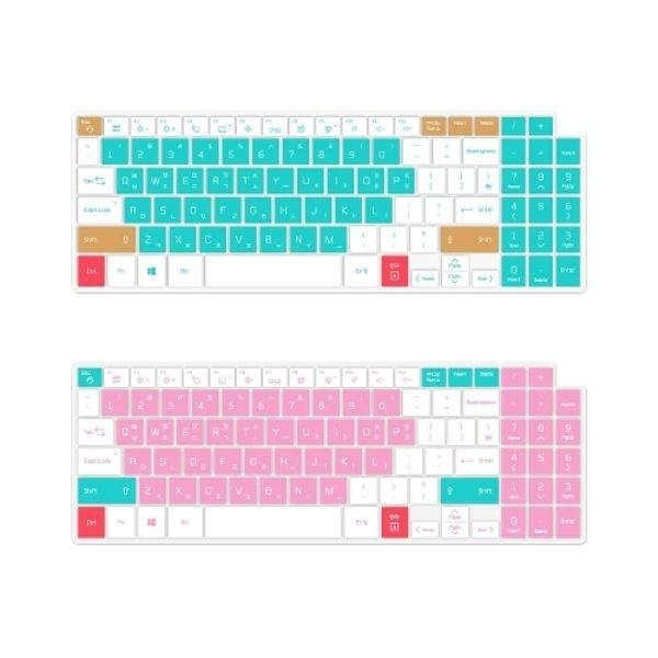TBZ LG 그램 15ZB990 노트북 마카롱 문자키스킨