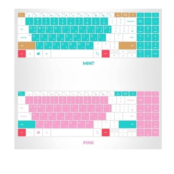 TBZ 삼성 플러스2 NT560XDA 노트북 마카롱 문자키스킨