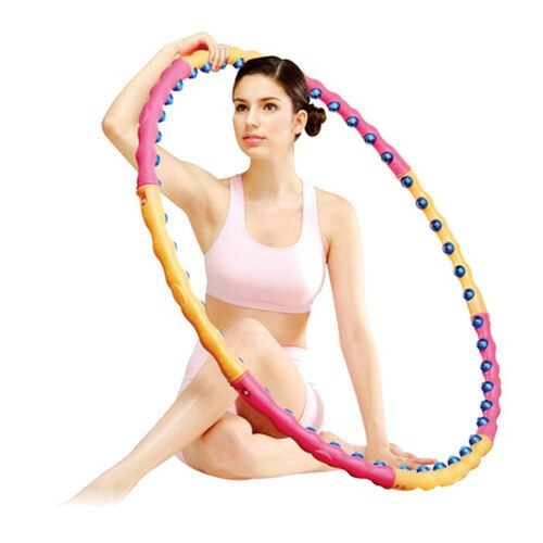 롯데헬스원 헬스원 바디헬스 훌라후프 1.6kg 뱃살운동 홈트레이닝