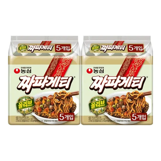농심 올리브 짜파게티 140g X 10봉