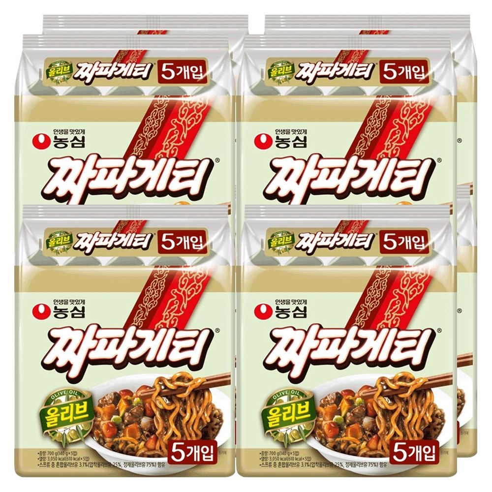농심 올리브 짜파게티 140g X 40봉