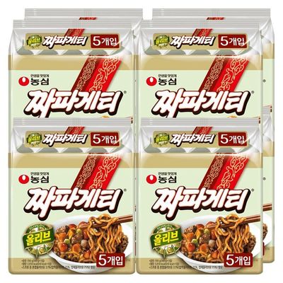 농심 올리브 짜파게티 140g X 40봉