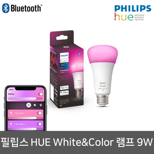 필립스 HUE 블루투스 4.0 컬러앰비언스 램프단품
