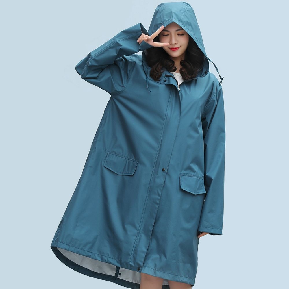 (현대Hmall) [나블리박스][1+1] 감성 레인코트 우비 M∼XXL (보관포켓 포함)