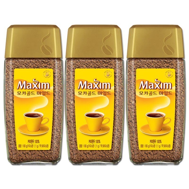 맥심 모카골드 마일드 병커피 100gX3개
