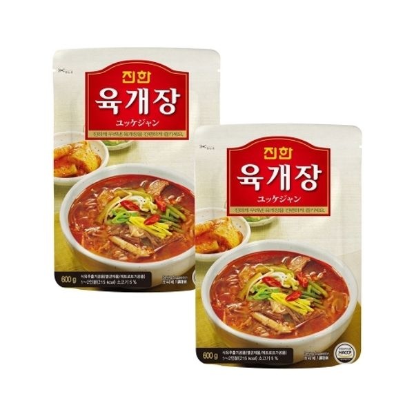 진한식품 진한 육개장 600g x2개