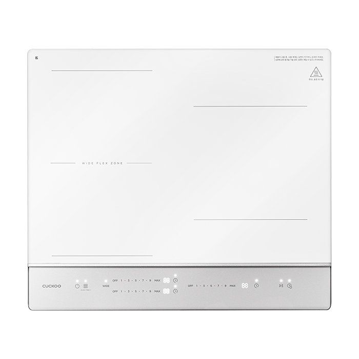 [롯데백화점] 쿠쿠 화이트 3구 인덕션레인지 CIR-E301FW