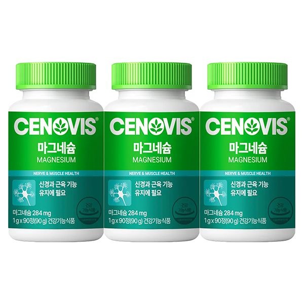 [오늘출발] 세노비스 [세노비스] 마그네슘 (90정x3개)