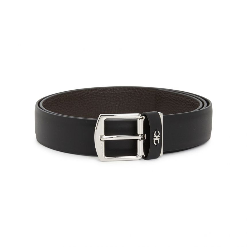 FERRAGAMO 남성 양면 벨트 670418 0780437 (프리컷팅)