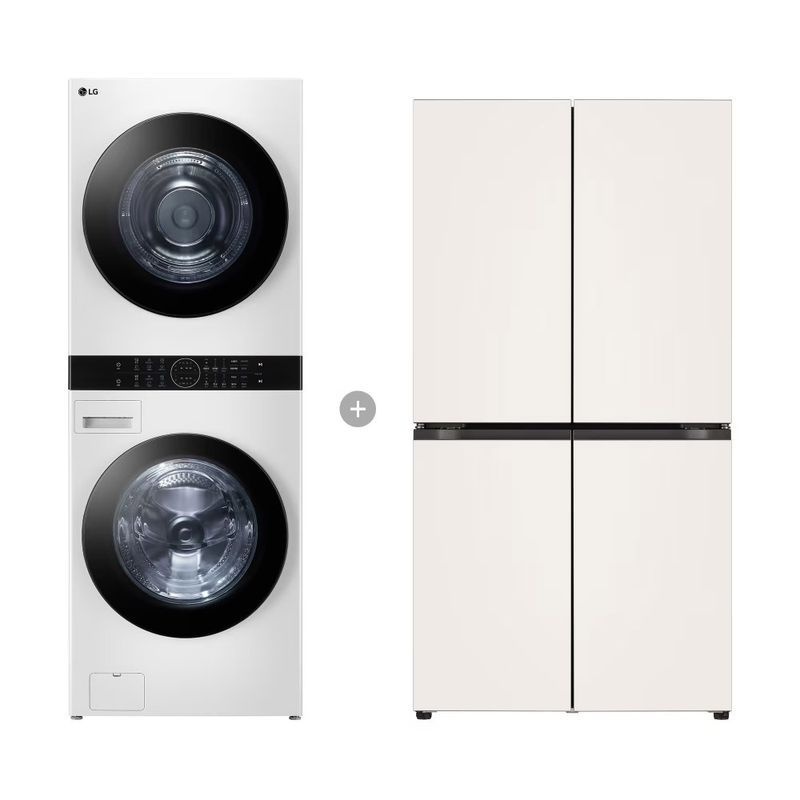 LG전자 LG 워시타워 + 냉장고 20WN-T85ME0 배송무료