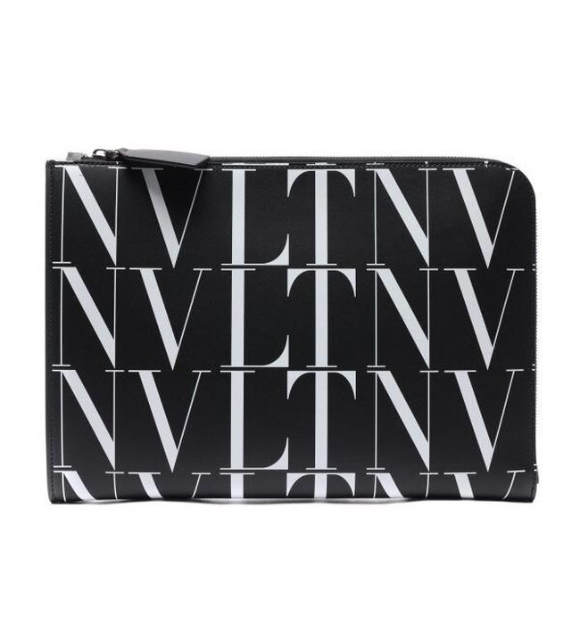 [발렌티노]21FW 남성 VLTN 클러치백 (WY2B0457_GTC_0NI_21F)