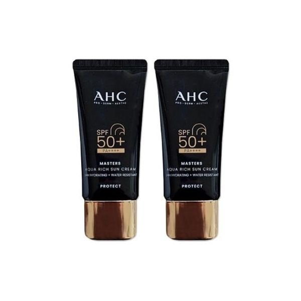 AHC 마스터즈 아쿠아리치 선크림 30ml 2개/mjc