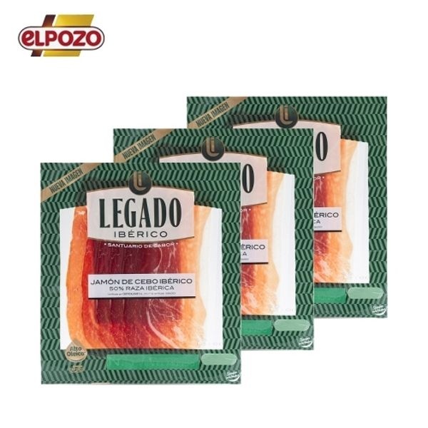 엘포조 이베리코하몽 슬라이스 60g X 3개 슬라이스햄