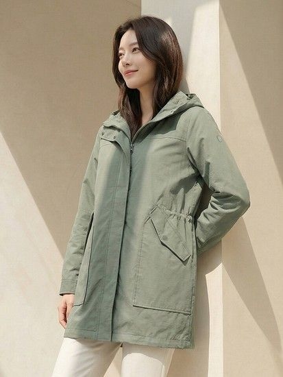 여성] 후디드 웨더 롱 점퍼_1K21331