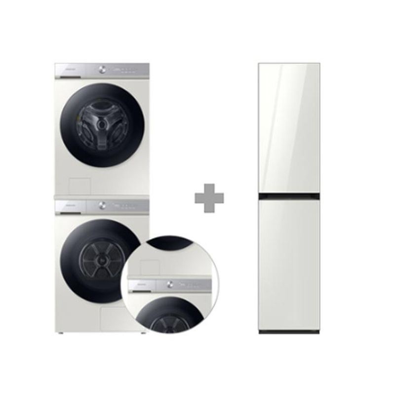 삼성전자 비스포크 AI WF21A9400KE + DV17A9720BE + 에어드레서 DF18CB8600WR