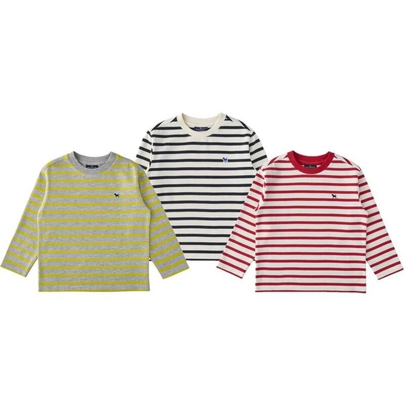 블루독 블루독 MG/RD/BK 시그니처STRIPE티셔츠 25C75-330-05,06,07 284144