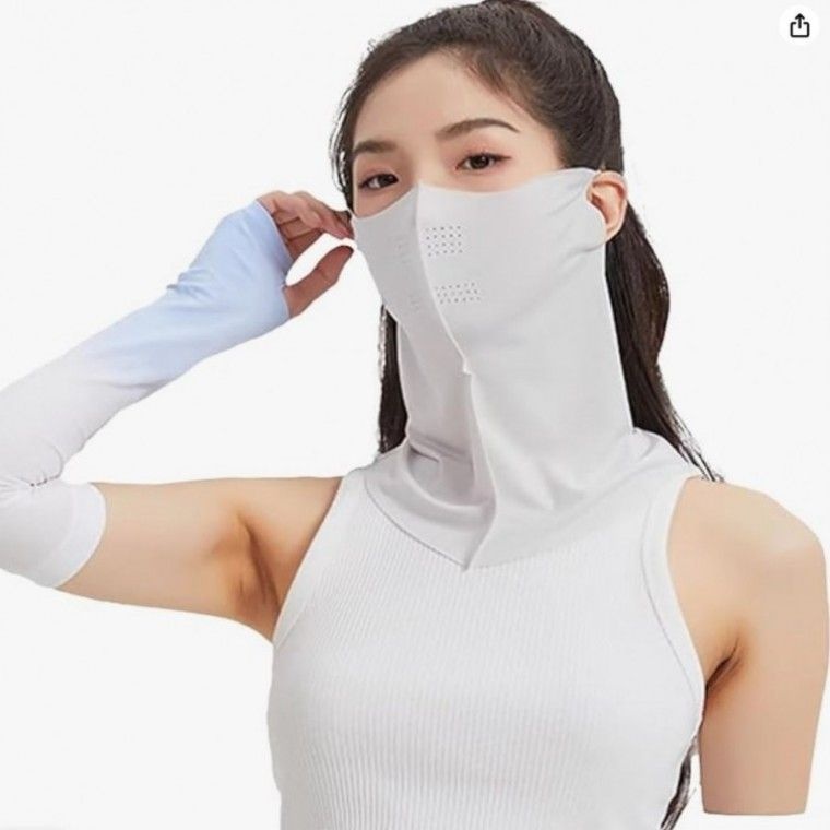 스포츠 쿨 자외선차단 골프마스크 햇빛가리개 자전거 여름 마스크 얼굴 안면